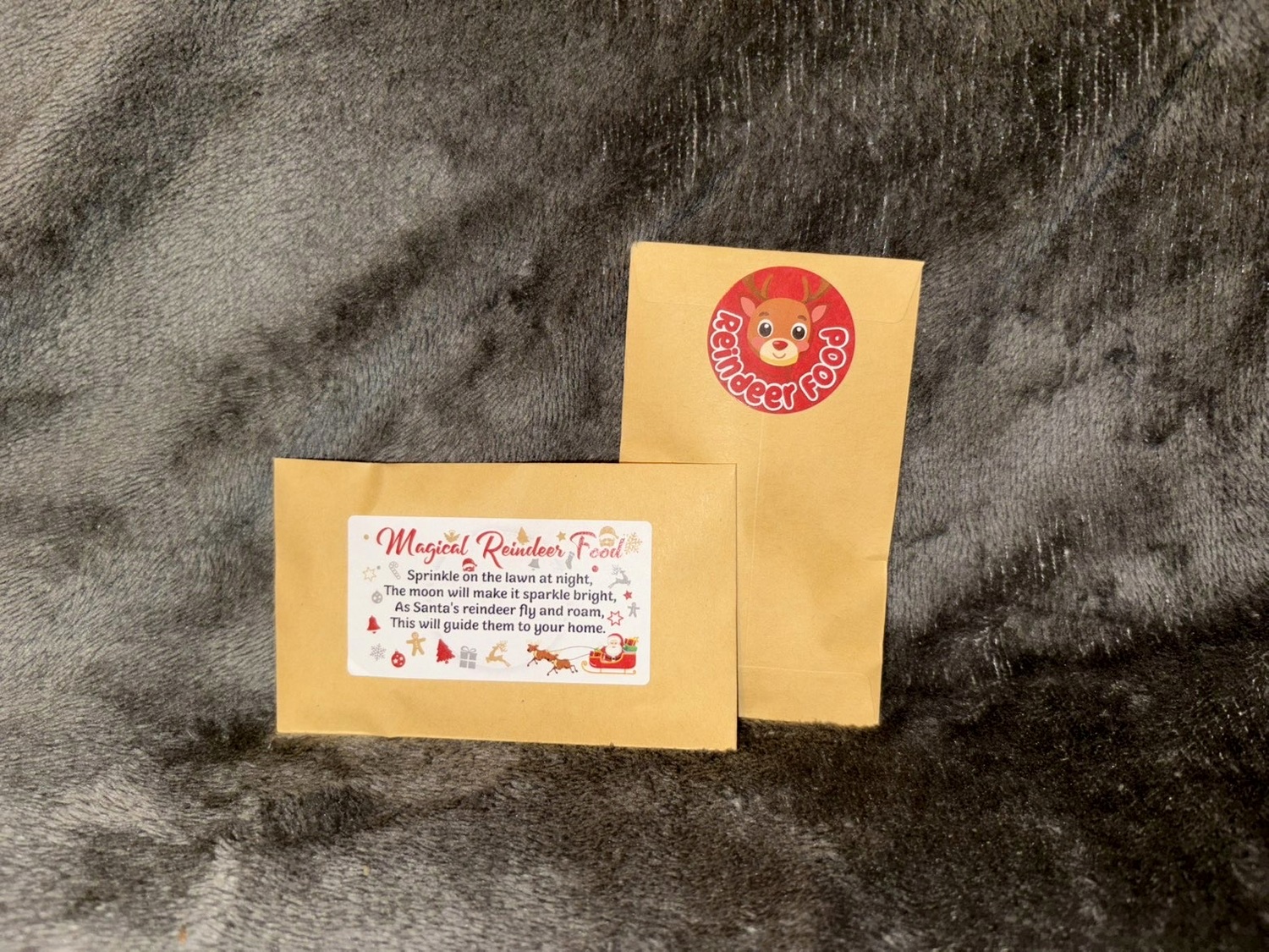 Magical reindeer food envelope